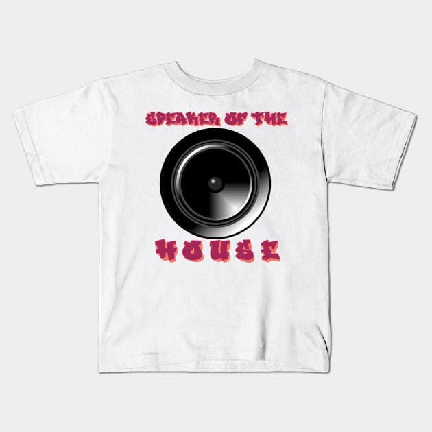 Speaker of the House Kids T-Shirt by DavidASmith